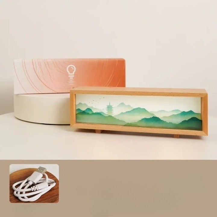 Dream Aura Interactive Desktop Artsy Canvas Lamp | Stonrfield