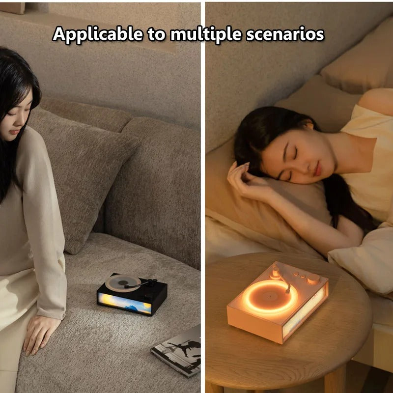 Vintage Design & LED Mood Lighting Wireless Aromatherapy Speaker | Stornfield