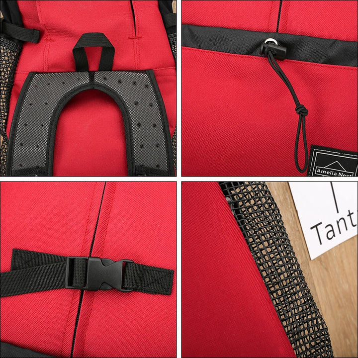 Dog backpack for outdoor & travel breathable Stornfield