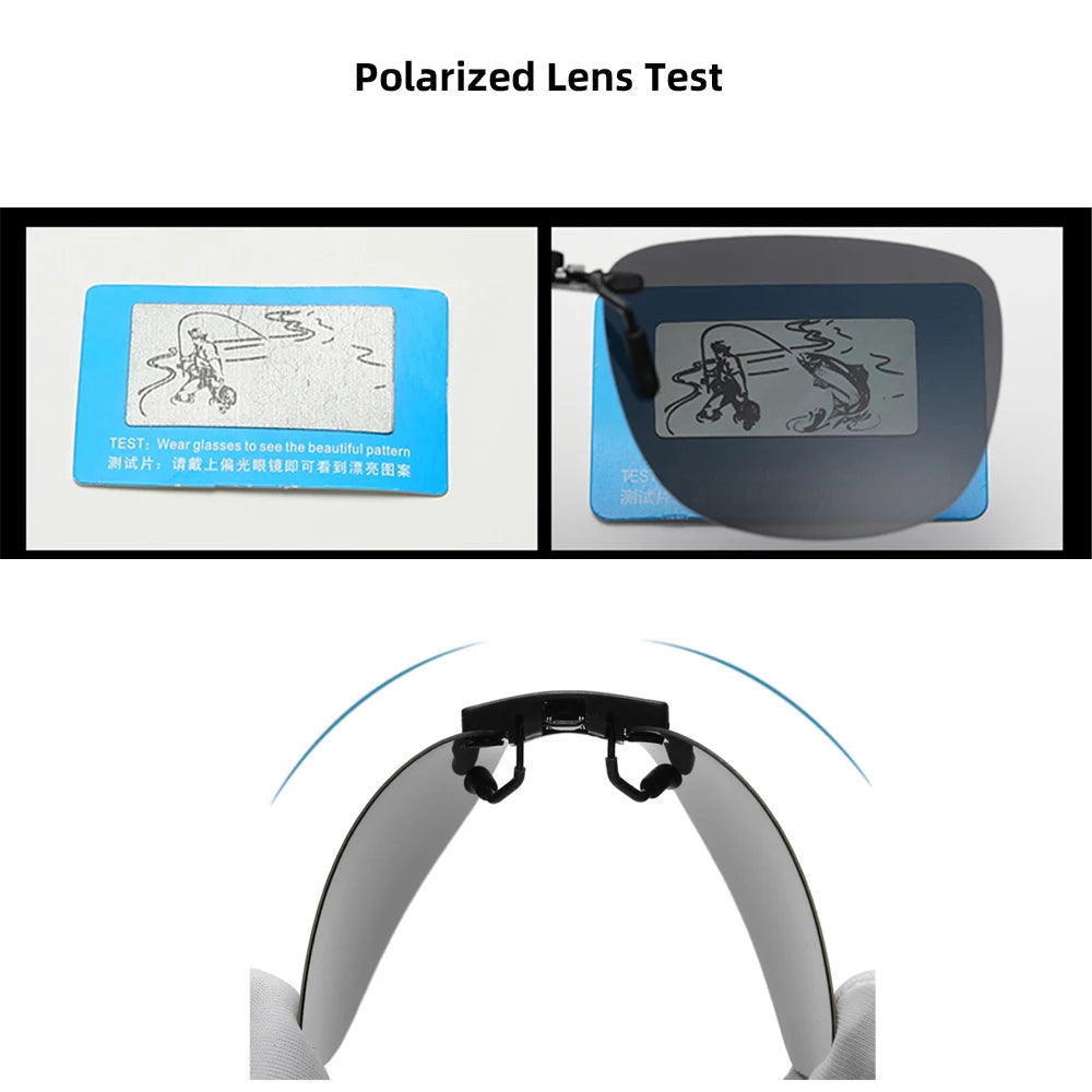 Clip-On Sunglasses polarized UV400 | Stornfield