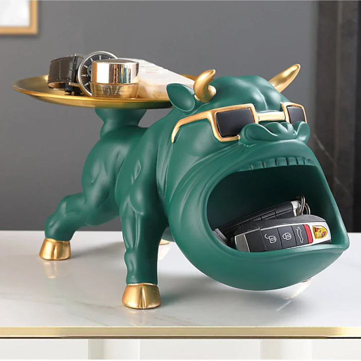 Fancy Bull Decorative Key Holder | Stornfield