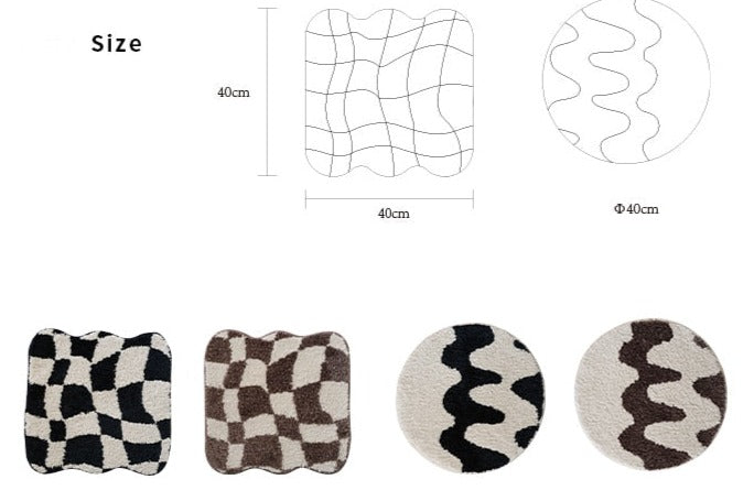 Stornfield | Wavy Pattern Seat Cushion