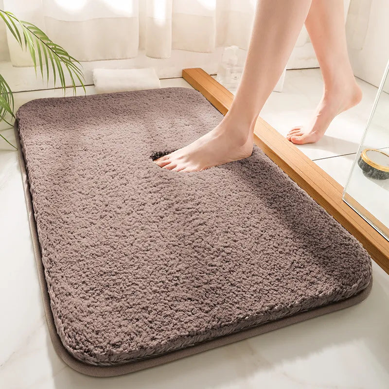 SoftStep Luxe Bath Mat – Extra Thick Microfiber Mat with Non-Slip and High Absorption | Stornfield