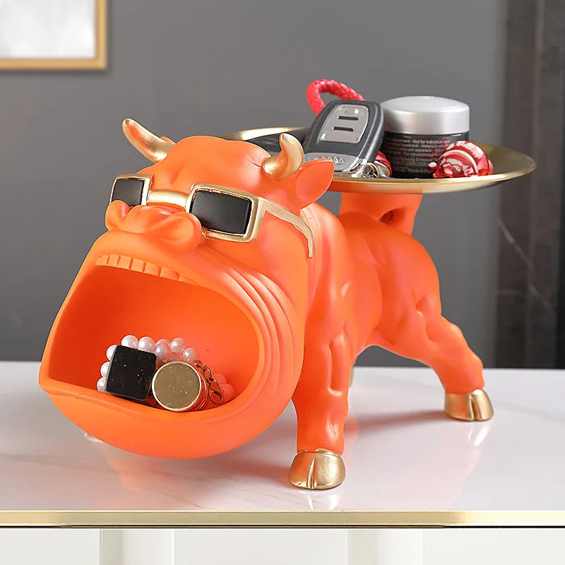 Fancy Bull Decorative Key Holder | Stornfield