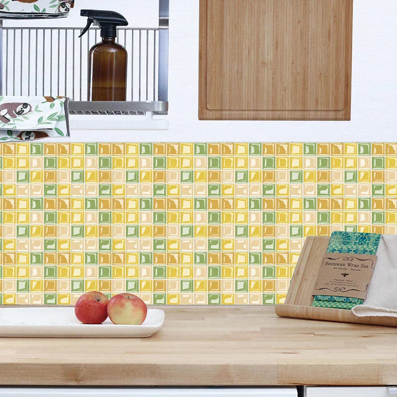 DecoMosaic 3D Mosaic Wall Tile Stickers Stornfield