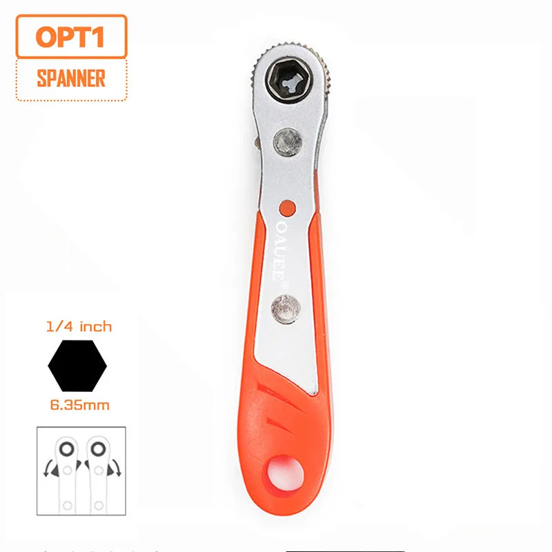 Mini Quick Hexagon Ratchet Wrench Tool | Stornfield