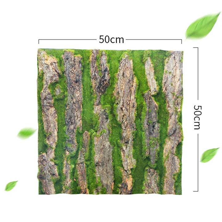 Stornfield | DIY Green Plant Bark Wall Decor