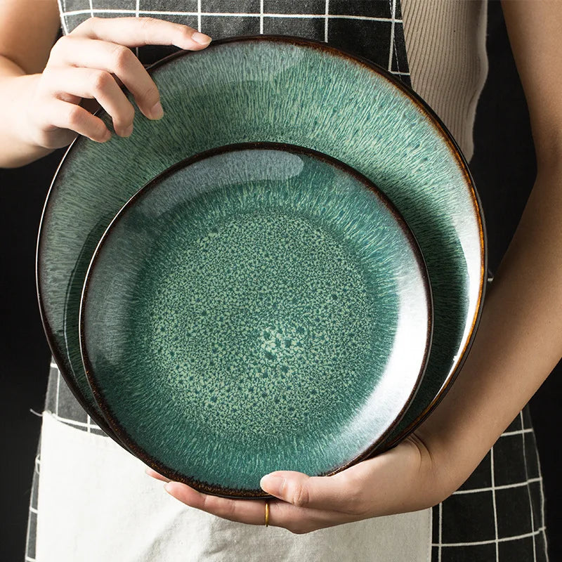 Coimbra Glaze 5-Piece Dinnerware Set Stornfield