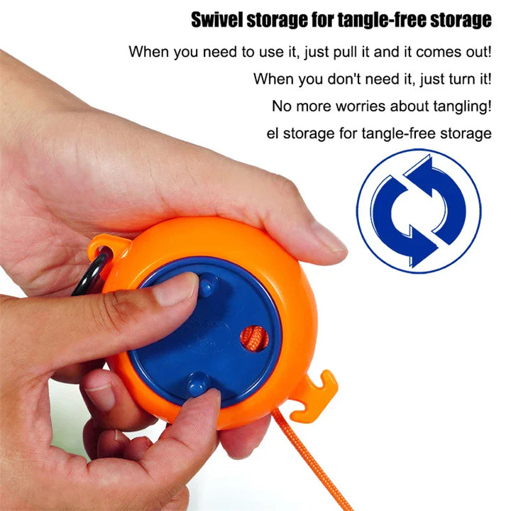 Adjustable Retractable Portable Travel Friendly Clothesline | Stornfield