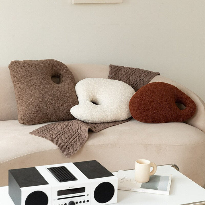 Pebble Fluffy Cushions | Stornfield