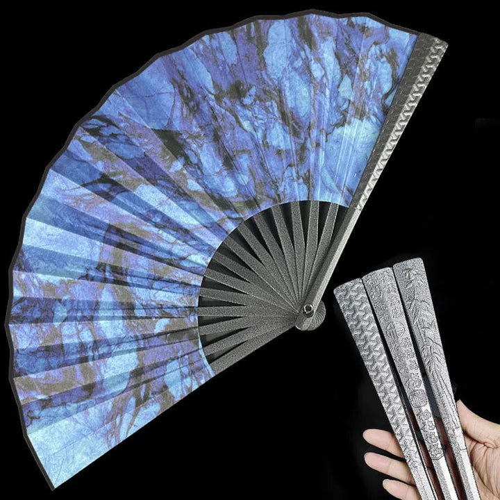 Tungsten Steel Alloy Self-Defense Folding Hand Fan | Stornfield