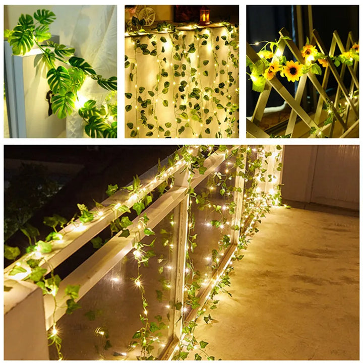 Stornfield | Artificial Vines Plants with Hanging LED Lights