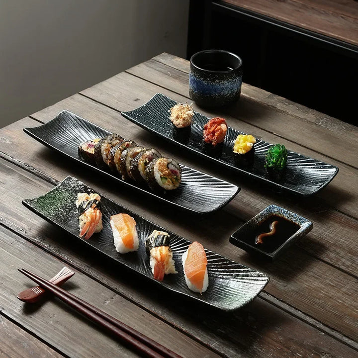 Minimalist Sushi Plates Stornfield