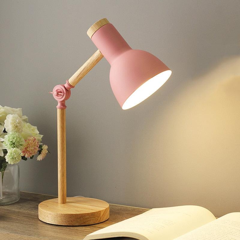 Stornfield | Nordic Wooden Desk Lamp