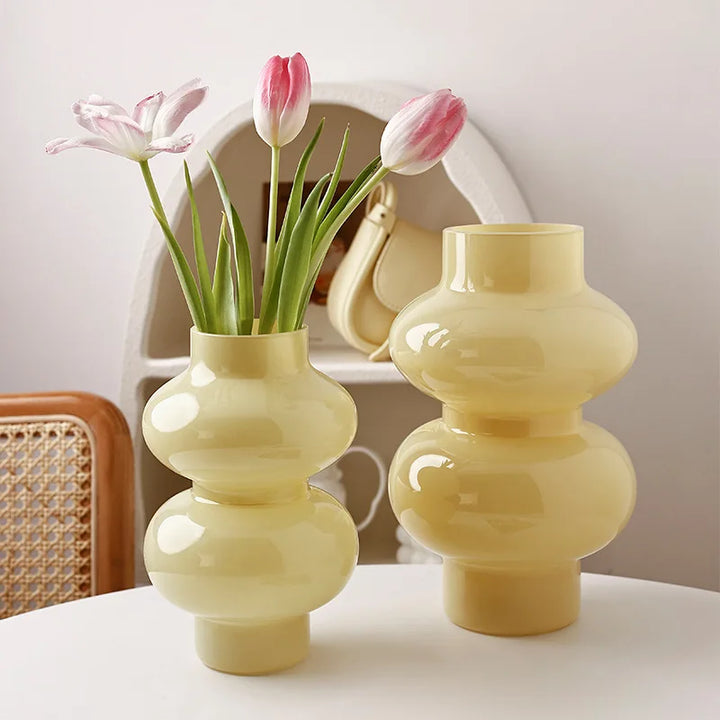 Stornfield | Vase en verre arrondi à 2 étapes