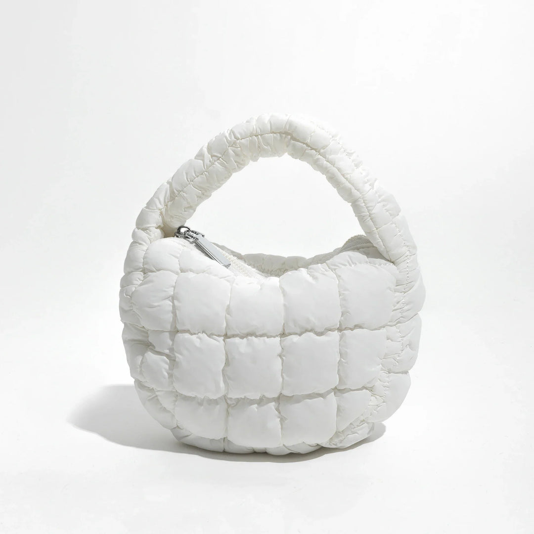 Stornfield | Quilted Bright Round Mini Bag