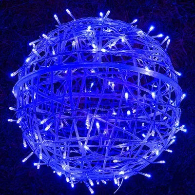 LED Rattan Ball String Lights – Decorative Outdoor Lighting for Gardens and Parties | Stornfield