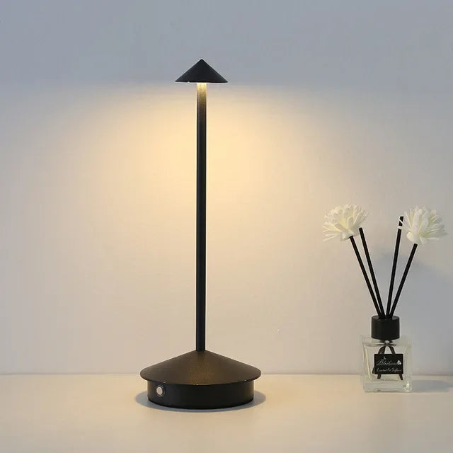 Stornfield | Rechargeable Table Lamp Creative Decorative Table Lamp for Dining Room Touch LED Hotel Bar Coffee Pina Pro Floor Lamp