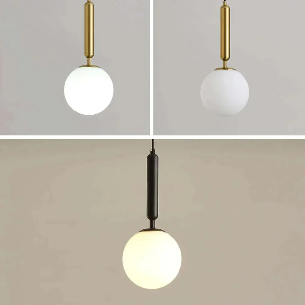 Stornfield | Mid-Century Modern Globe Glass Pendant Light