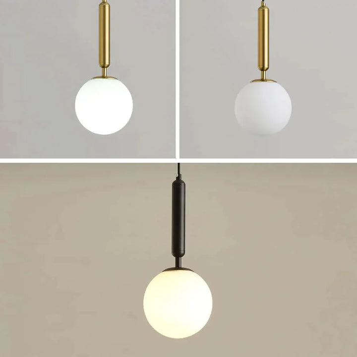 Stornfield | Mid-Century Modern Globe Glass Pendant Light