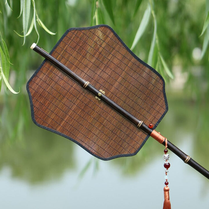 Foldable Bamboo Silk Hand Fan | Stornfield