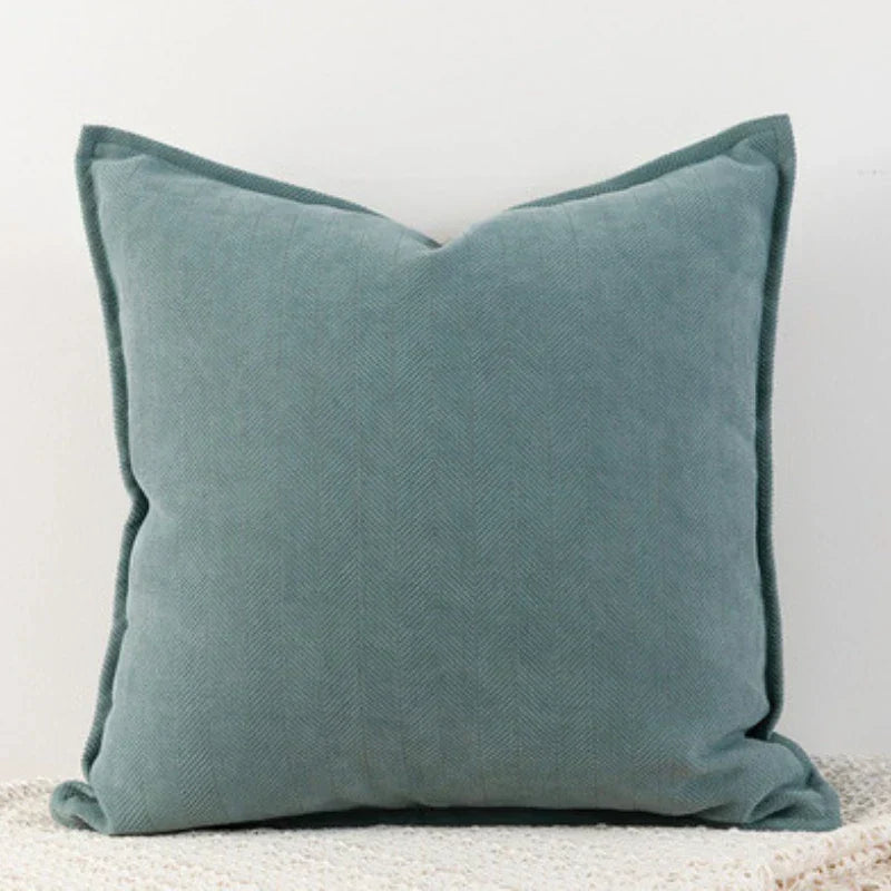 Simple Chenille Pillow Cover for Living Room & Bedroom Decoration – Soft Pillowcase for Modern Home | Stornfield