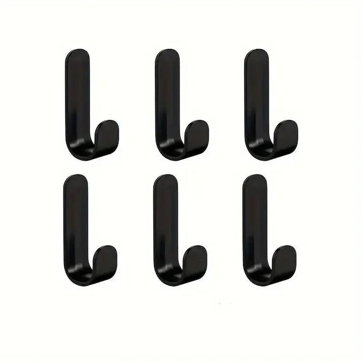 FlexiGrip 6-piece self-adhesive J-hooks Stornfield