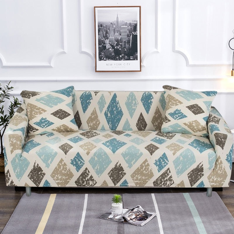 Modern Non-slip Colorful Elastic Sofa Cover | Stornfield
