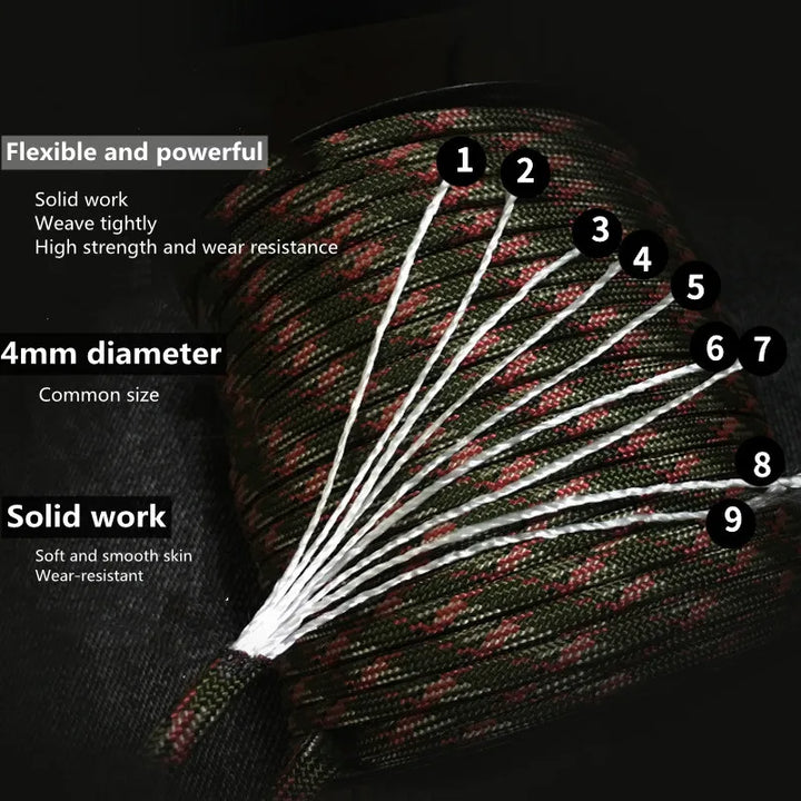 Paracord rope 4 mm | Stornfield