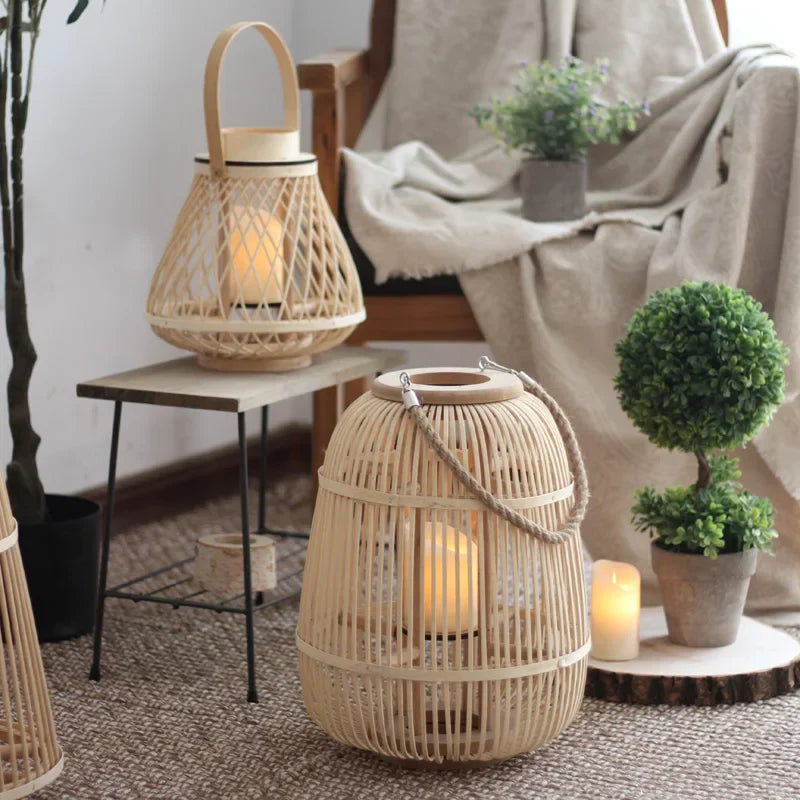 Rattan Lanterns Stornfield