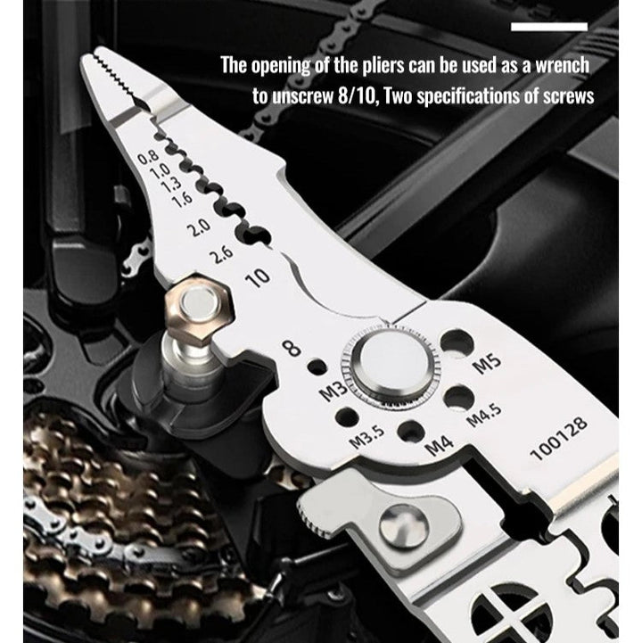 Wire Stripper AdjustaStornfielde Crimper Automatic CaStornfielde Cutter Tool | Stornfield
