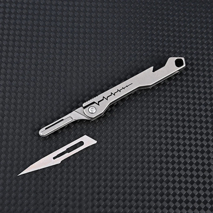 Titanium All-Purpose Foldable Sharp Cutter Knife | Stornfield