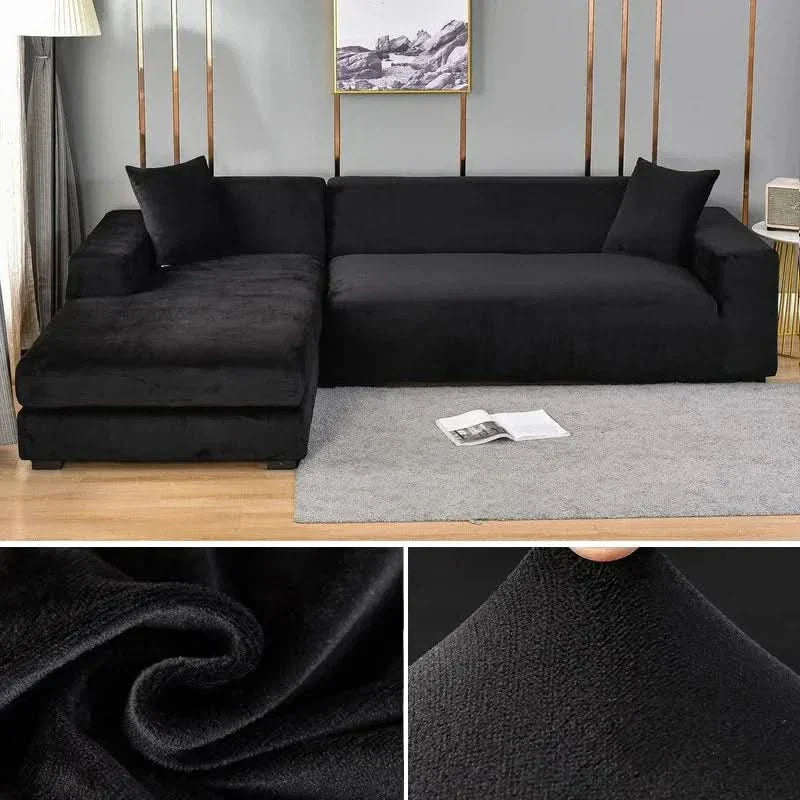 Stornfield | PlushFit - High-Quality Sofa Covers Made of Stretch Velvet