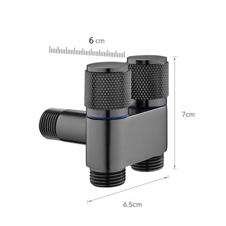 Dual Flow Pro – 2-in-1 Wall faucet for toilet and washing machine Stornfield