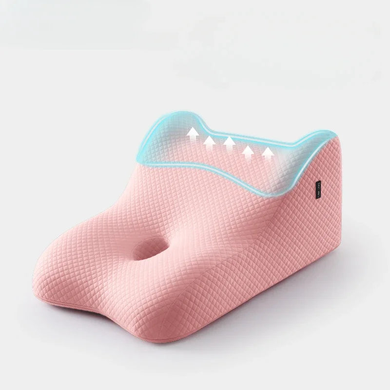 Multi-Angle Spine Support Memory Foam Ergonomic Pillow | Stonrfield