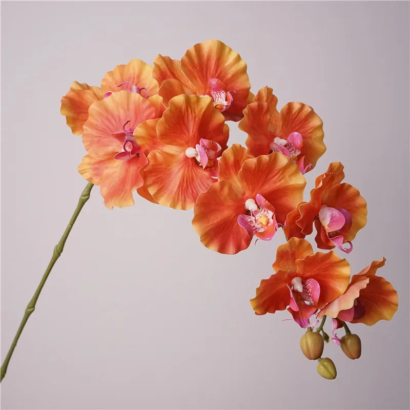 9-headed artificial Phalaenopsis orchid
