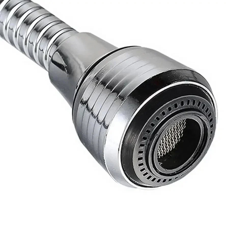 AquaFlex Steel – Stainless Steel Faucet Extension with 360° Rotation & Water Saving Function Stornfield