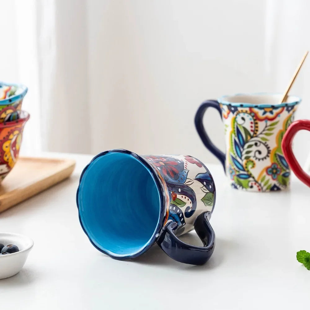 Bohemian Blossoms Coffee Mug | Stornfield