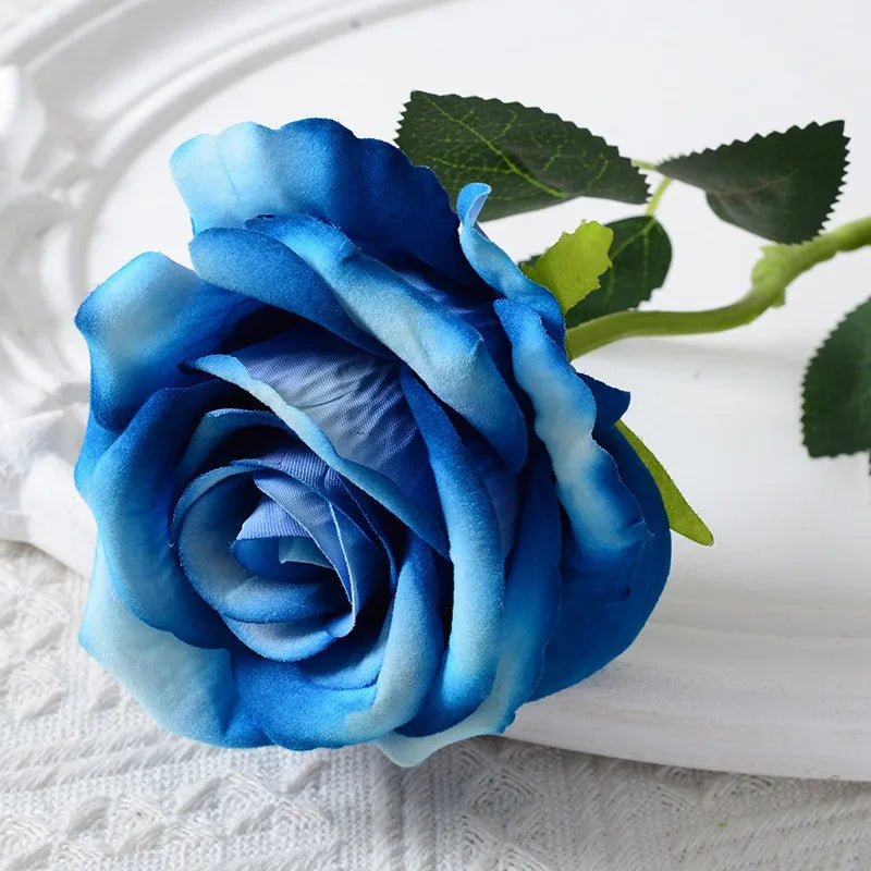 Stornfield | 20 Pieces Realistic Velvet Silk Rose Bouquet