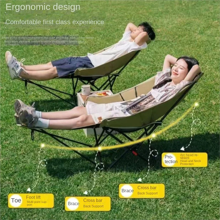 Relax Everywhere Reclining Outdoor Lounge Camping Chair | Stornfield