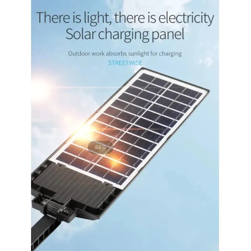 Solar LED Motion Sensor Wall Lamp Remote Control Garden Light | Stornfield