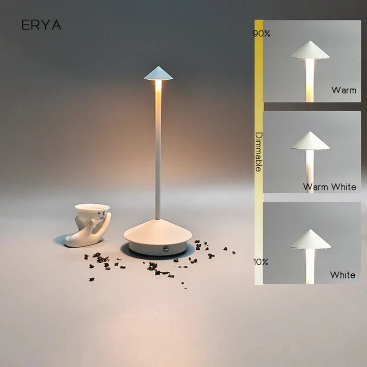 Stornfield | Rechargeable Table Lamp Creative Dining Table Lamp Pina pro Table Lamp Hotel Bar Desk Lamp Decorative Desk Lamp