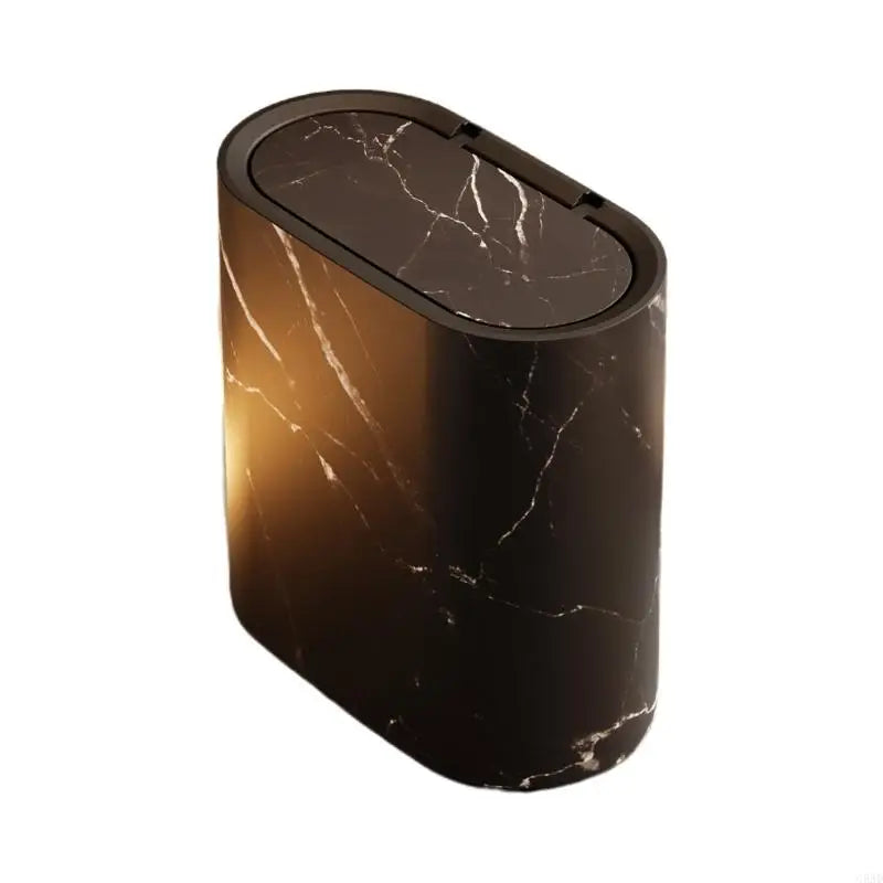 EcoHide Compact Trash Can with Hidden Lid Stornfield