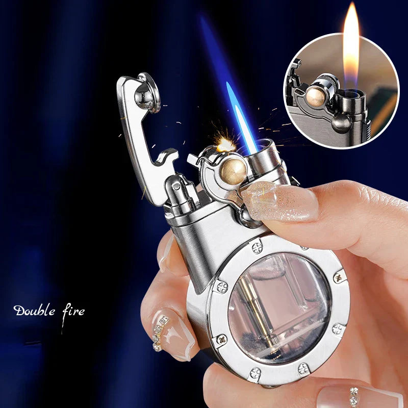 Dual Flame Inferno Windproof Lighter | Stornfield