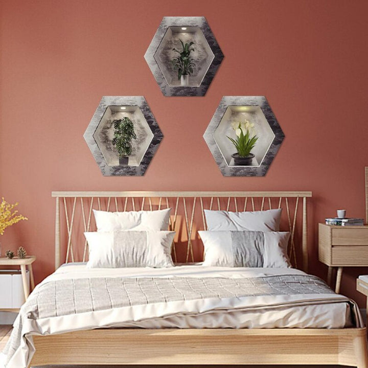 Wall Decorative Potted Plant Stickers | Stornfield