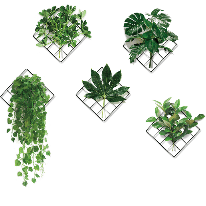 3D Nature Wind Green Plant Wall Sticker | Stornfield