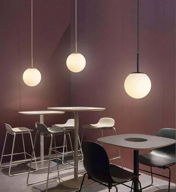 Stornfield | Mid-Century Modern Glass Globe Pendant