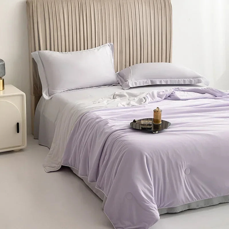 High-Quality Cooling Blanket – Smooth Air-Conditioning Comforter, Lightweight Summer Quilt with Double-Sided Cooling Fabric | Stornfield