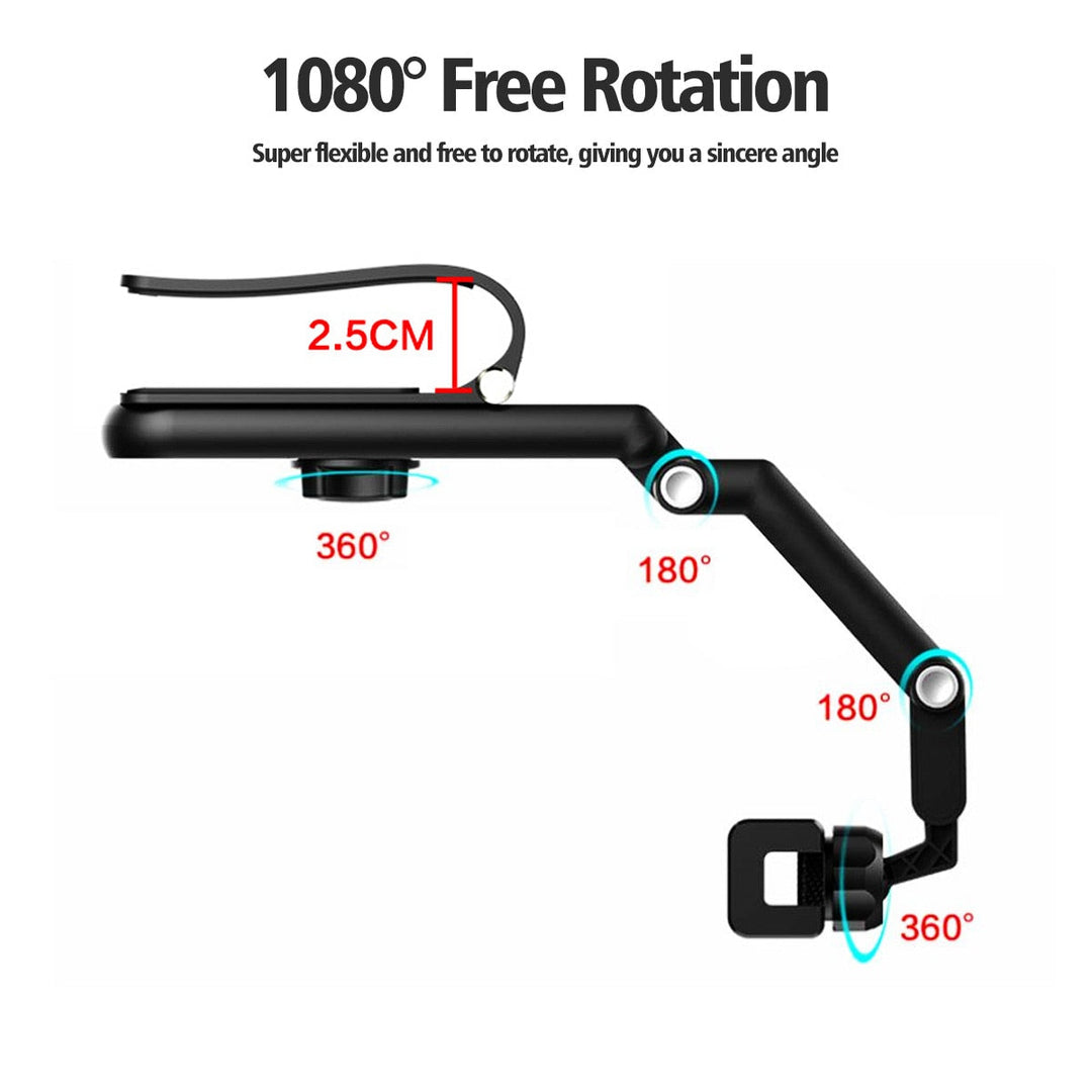 Stornfield | Sun Visor Car Rotating Phone Holder Clip