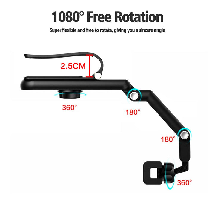 Stornfield | Sun Visor Car Rotating Phone Holder Clip